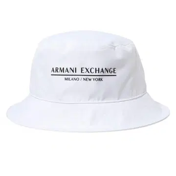 새상품 아르마니 익스체인지 954700 2R125 버킷햇 화이트