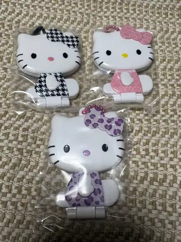 헬로키티 거울 컬렉션 구미 거울 3개 세트