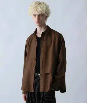 HARE 플래시 멜란지 셔츠