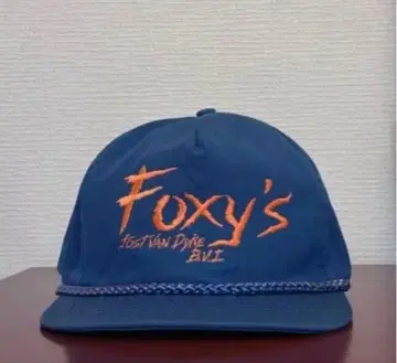 트래커 캡 파랑 80s-90s 기업계 빈티지 USA제 BT86