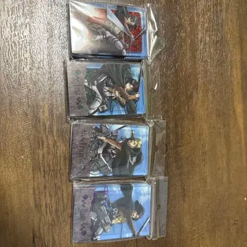 진격의 거인 크리터 아크릴 블록 엘렌, 리바이, 엘빈, 한지