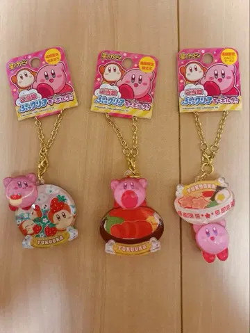 별의 커비 지역 한정 푸치 클리어 키링