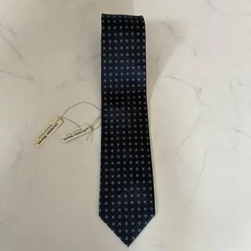 [ 새상품 ] Christian Monet 넥타이 올 패턴 네이비