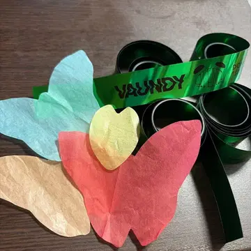 VAUNDY SILENCE DOME TOUR 2026 은색 테이프 4개