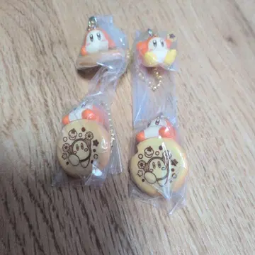 별의 커비 푸푸푸 쿠킹 마스코트 와돌디 4점 세트