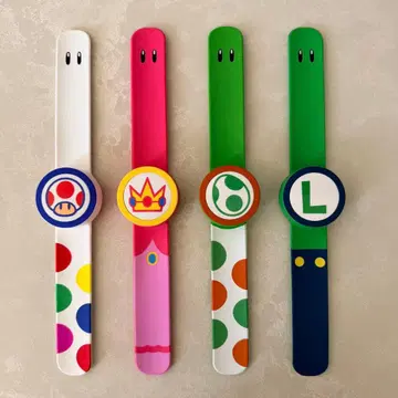 USJ 슈퍼 닌텐도 월드 파워업 밴드 4개 세트