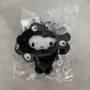 블랙 미야크미야크 키티 코스프레 카라비너 포함 봉제 인형 BC 산리오