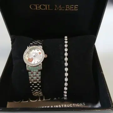 CECIL McBEE 세실 맥비 손목시계와 팔찌 세트 배터리 교체 완료