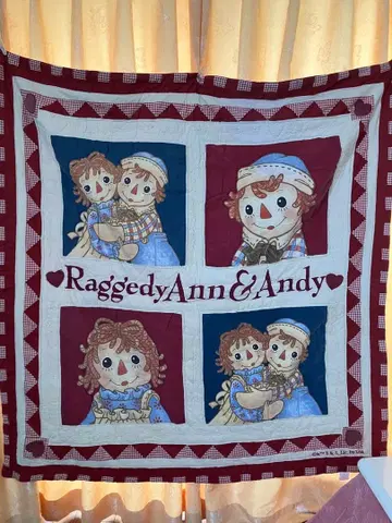 라가디앤 앤디 패치워크 러그 매트 태피스트리