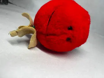 쇼와 레트로 흡착컵 부착 꽃 봉제 인형 마스코트 당시 물건 팬시