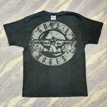 건즈 앤 로지스 GUNS 락 T셔츠 HANES 건담 섬광의 하사웨이