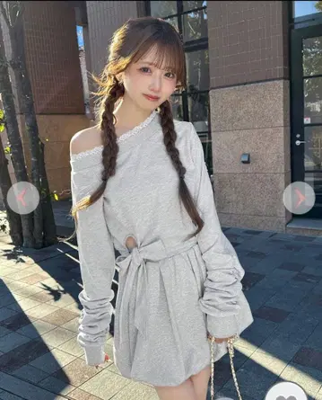 Rady 원숄더 스커트 셋업 (이너 팬츠 포함)