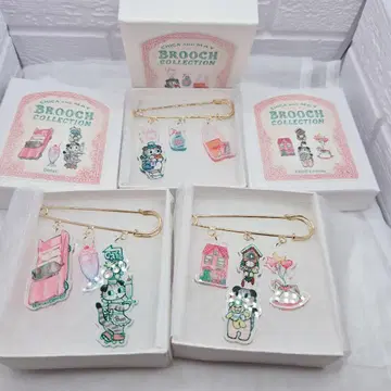 [ 익명 배송 ] 하네미치카 브로치 보리스 잡화점 히구치 유코