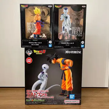 드래곤볼 제일복권 라스트 원상 손오공&프리저 피규어