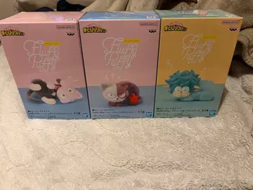Fluffy Puffy 나의 히어로 아카데미아 피규어 3개 세트