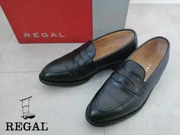 리갈 W976 코인 로퍼 25cm 페니 로퍼 블랙 상태 양호