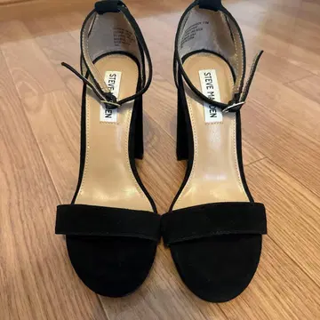 [새상품급] 스티브 매든 블랙 하이힐 24.5cm