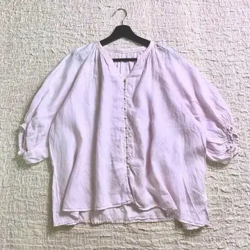 nest Robe 네스트로브 린넨 개더 블라우스