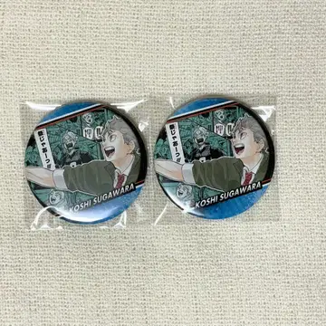 하이큐 메모리즈 캔뱃지 스가와라