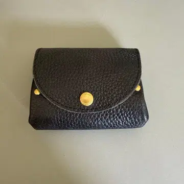 Yuichi Tachiyama 접이식 지갑 블랙