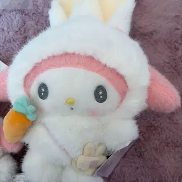 산리오 통통 귀 토끼 모임 봉제 인형 마이멜로디 1개