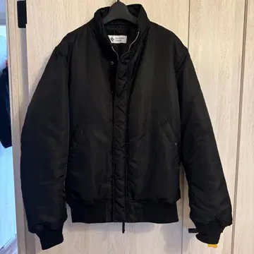 City Ambient Products 블랙 MA-1 자켓