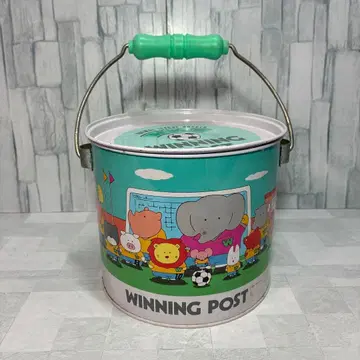 산리오 위닝 포스트 Winning Post 양철 양동이 소품함