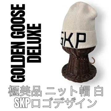 GOLDEN GOOSE 골든구스 니트 모자 SKP 화이트