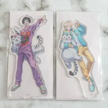 VT x 니지산지 히바치 마나 사에키 잇테츠 아크릴 스탠드 2세트