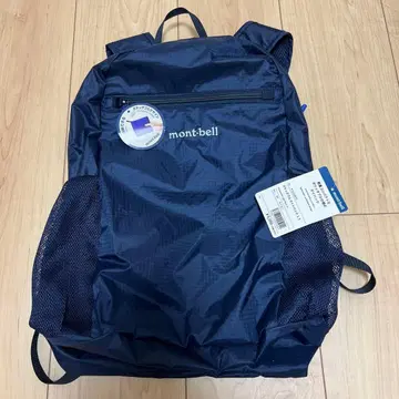 미사용 mont-bell 몽벨 포켓터블 라이트 팩 15 네이비