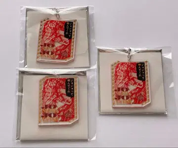 죠죠 월드 와이어 아크릴 키링 죠셉 2부 3개 세트