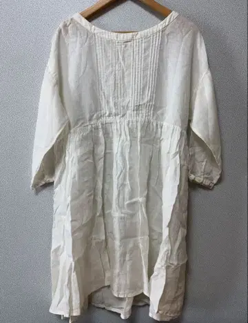 nest Robe 네스트로브 린넨 100% 원피스 A라인 턱