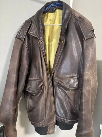 [ 새상품급 ] litmus 브라운 가죽 싱글 라이더 자켓