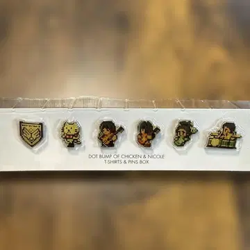 BUMP OF CHICKENFF 콜라보 핀 배지 세트