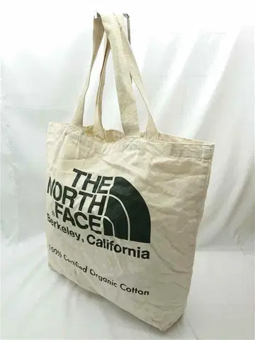 더 노스페이스 오가닉 코튼 토트백 베이지 계열