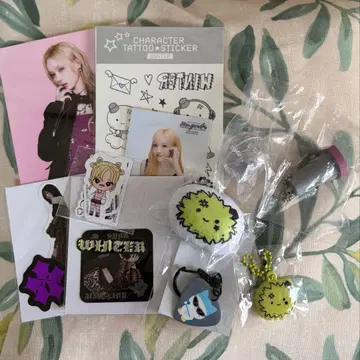 aespa 랜덤 토이 WINTER 피크 모음