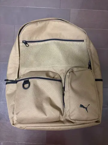 Puma 베이지 럭색 백팩