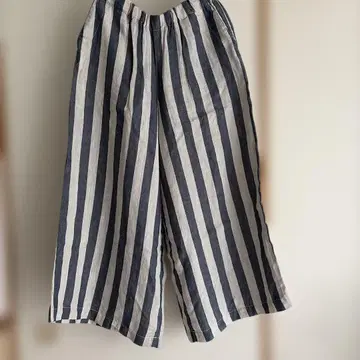 내추럴 런드리 린넨 와이드 팬츠