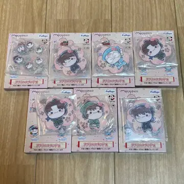 닌타마 란타로 벚꽃모찌피코 아크릴 스탠드 스티커 기타 도이 한스케 묶음