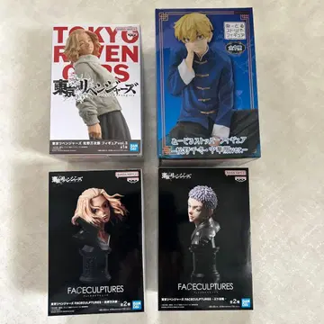 도쿄 리벤저스 피규어 4체 세트