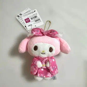 산리오 마스코트 S 벚꽃 기모노 마이멜로디 봉제 인형 인형 시나몬 일본풍