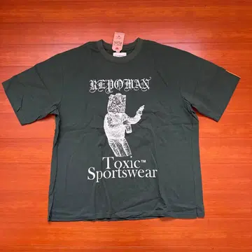 새상품 블랙 위도우 T셔츠 XL DARK GREEN