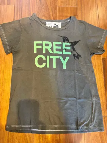 FREE CITY 남성용 T셔츠 XS