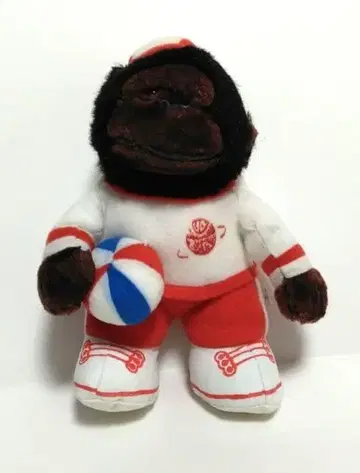 고릴라 봉제 인형 쇼와 레트로 애니멀 동물