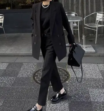 ok.soon black set up suit M 사이즈