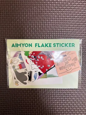 아이묭 플레이크 스티커