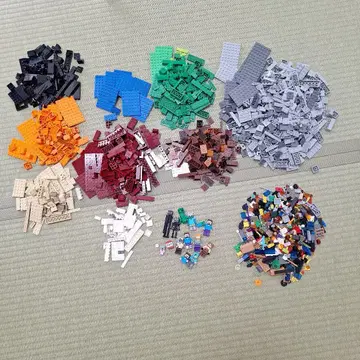 LEGO Minecraft 블록과 캐릭터