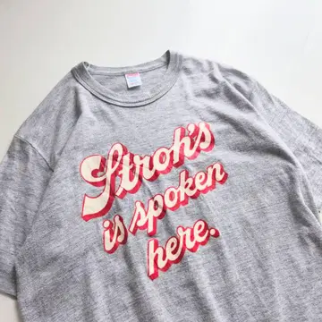 빈티지 USA제 Russell 그레이 싱글 스티치 XL