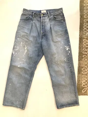 HERILL (헤릴) HL 데님 턱 팬츠 청바지