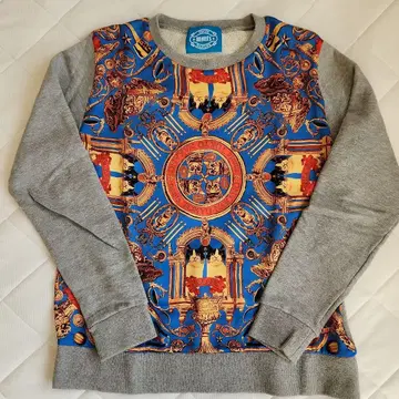 mmts 스카프 상의 고양이 패턴